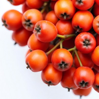 Cluster of Bright Red Berries