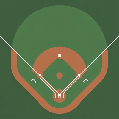 Baseball Field Diagram