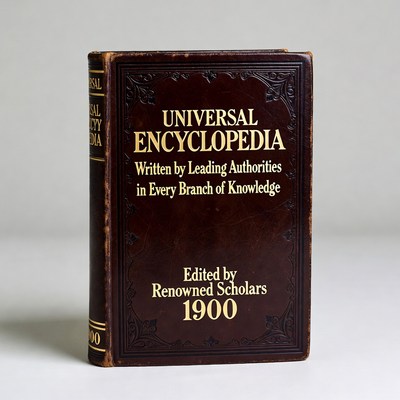 Universal Encyclopedia 1900 Book
