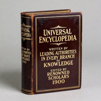 Vintage Universal Encyclopedia 1900