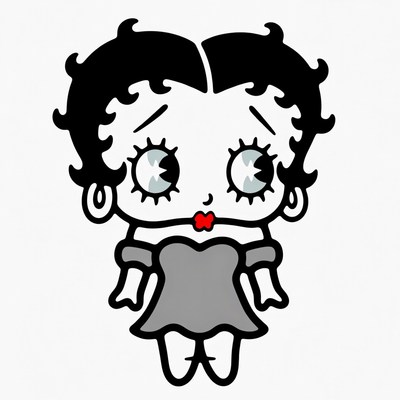 Betty Boop cartoon character