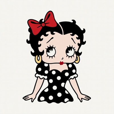 Betty Boop cartoon character