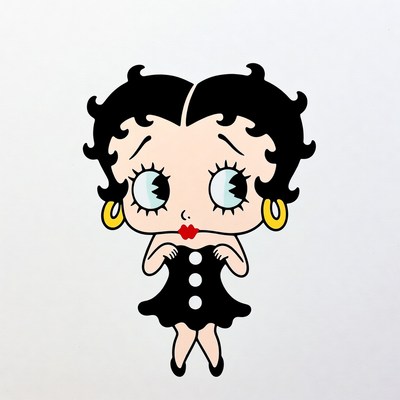 Betty Boop cartoon character illustration