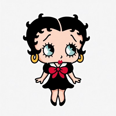 Betty Boop cartoon character