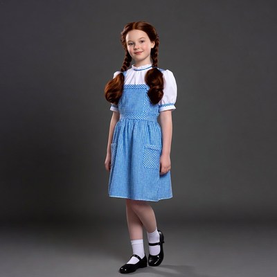 Girl in Dorothy Wizard of Oz Costume