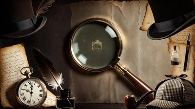Sherlock Holmes Magnifying Glass Detective Items