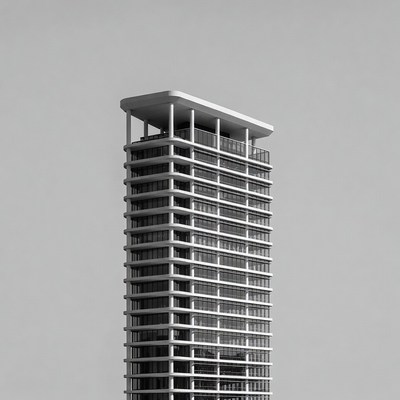 Modern High-Rise Building