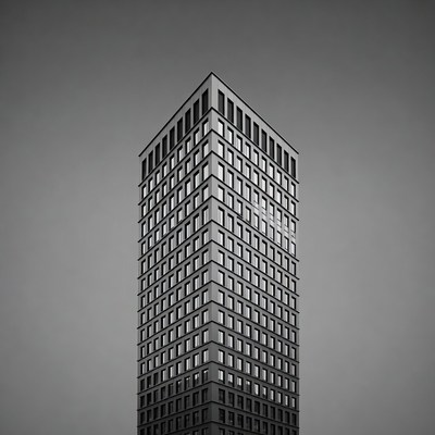 Tall Modern Skyscraper Building