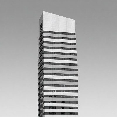Tall Modern Skyscraper Building