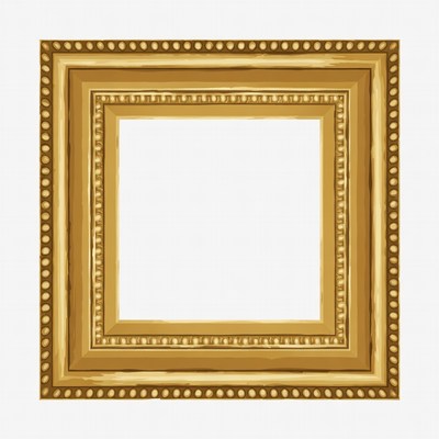 Gold Ornate Picture Frame