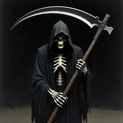 Grim Reaper with Scythe