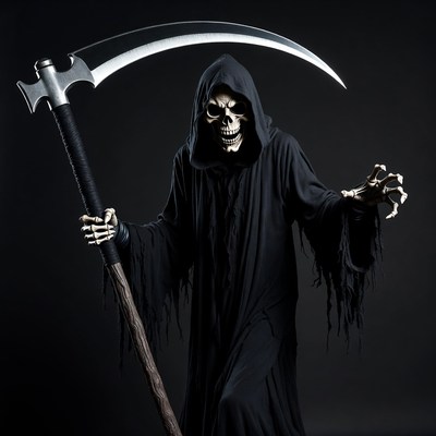 Grim Reaper with Scythe