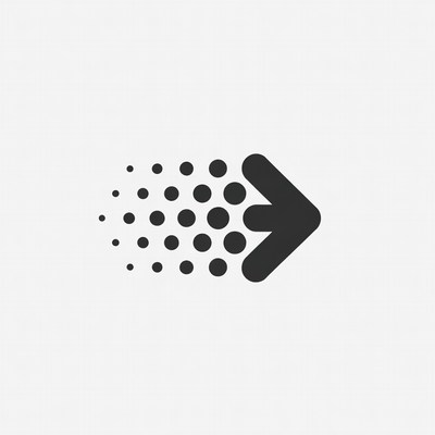 Speed Dots Arrow Icon