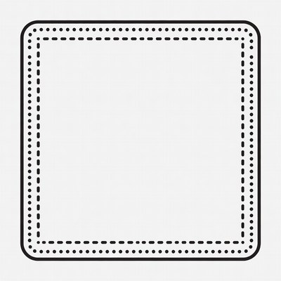 Dotted Border Frame Clipart