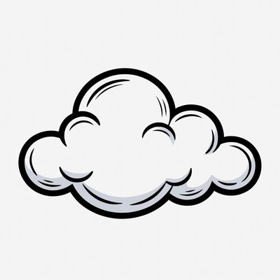 Cartoon Cloud Illustration
