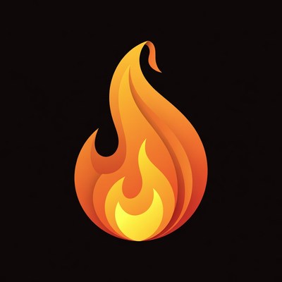 Flaming Fire Flame Icon