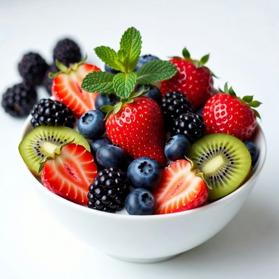 Fresh Berry Fruit Bowl