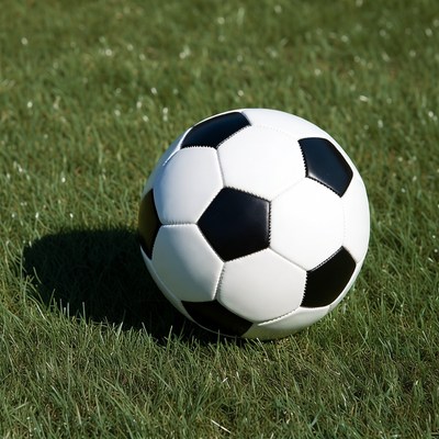 Soccer Ball on Grass