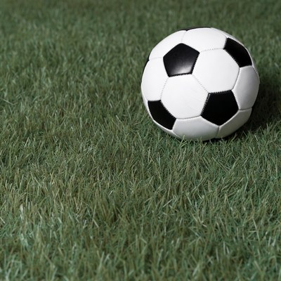 Soccer Ball on Green Grass