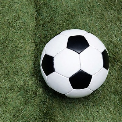 Soccer Ball on Green Grass