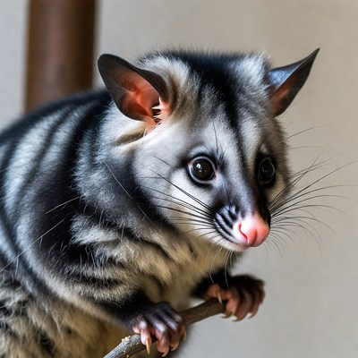 Sugar Glider on Branch