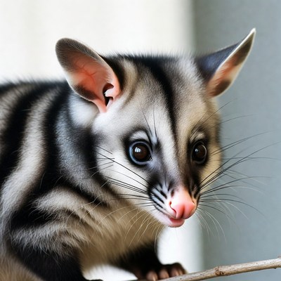 Sugar Glider on Branch