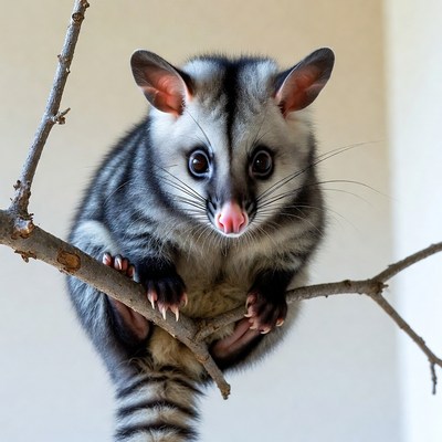 Sugar Glider on Branch