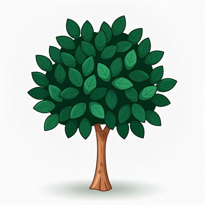 Green Tree Illustration