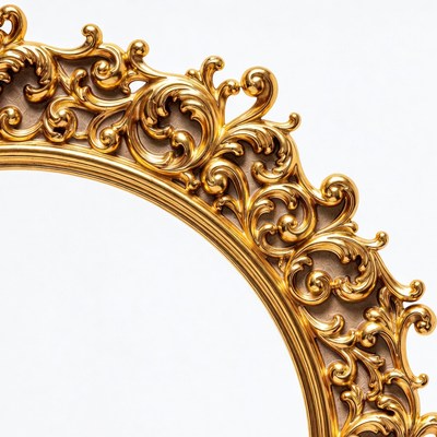 Ornate Gold Picture Frame