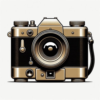 Vintage Camera Illustration