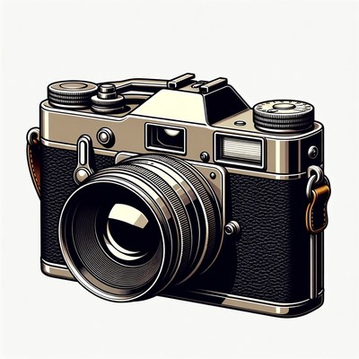 Vintage Camera Illustration