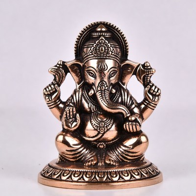 Bronze Ganesha Statue Sitting