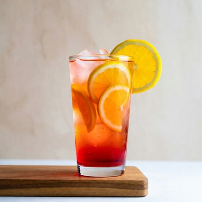 Orange Slice Highball Glass