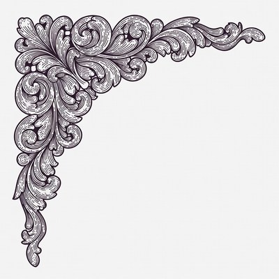 Ornate Victorian Corner Design