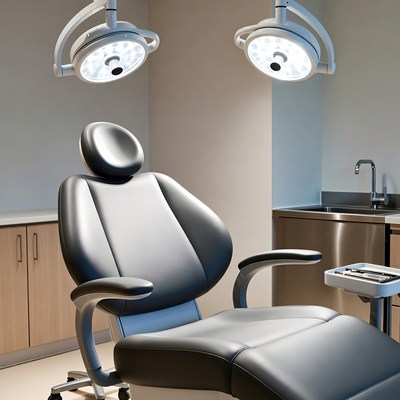 Empty Dental Chair in Operatory