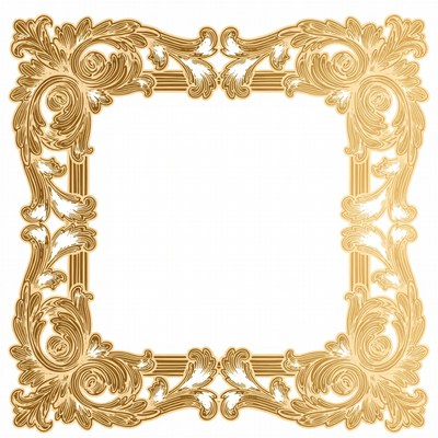 Ornate Gold Ornamental Frame
