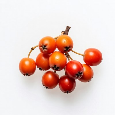 Cluster of Bright Red Berries