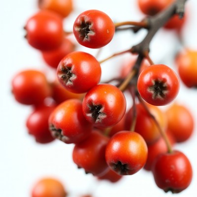 Red Berries on Branch