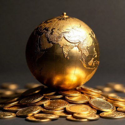 Golden Globe on Coins
