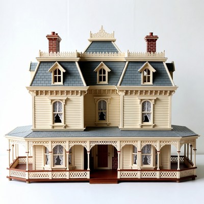 Victorian Dollhouse Mansion