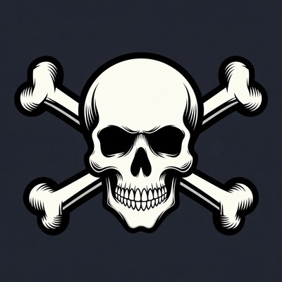 Skull and Crossbones Symbol