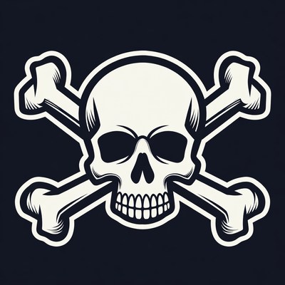 Skull and Crossbones Symbol
