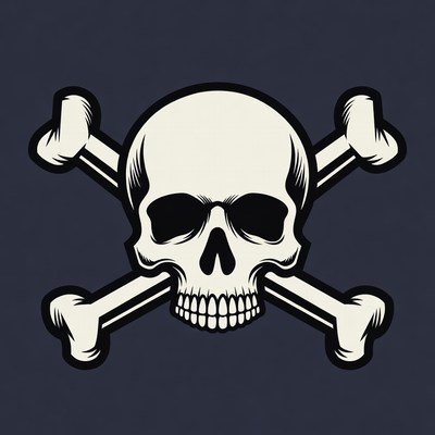 Skull and Crossbones Symbol
