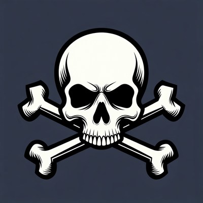 Skull and Crossbones Symbol