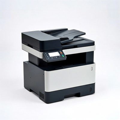 Modern Black Multifunction Printer