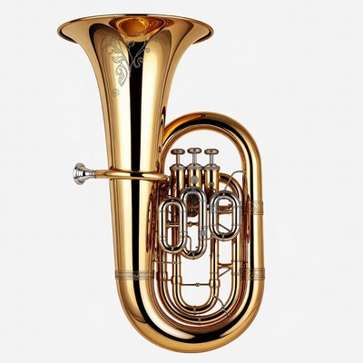 Shiny Gold Brass Bassoon