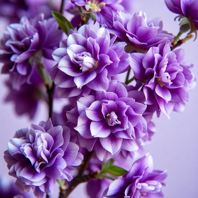 Purple Flowers Bouquet