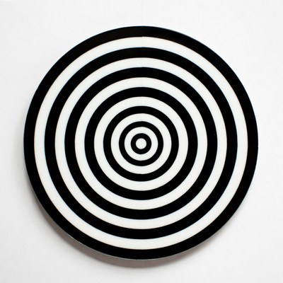 Black and White Concentric Circles
