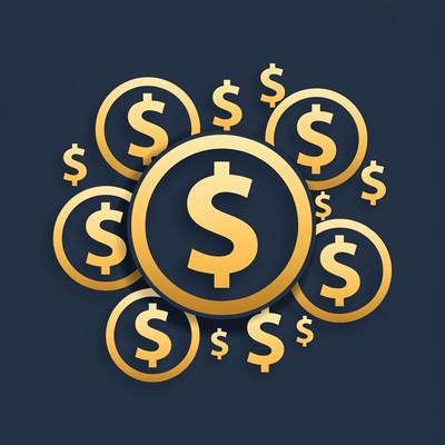 Golden Dollar Coins Cluster