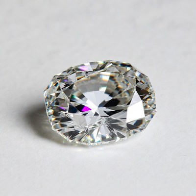 Sparkling Cushion Cut Diamond